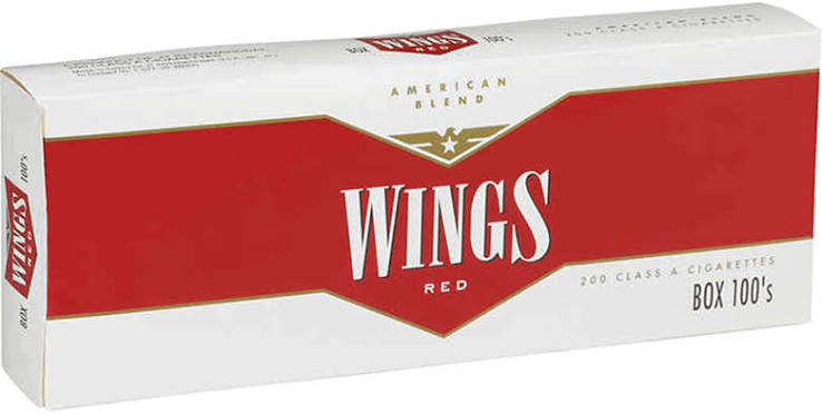 Wings Red 100s Box