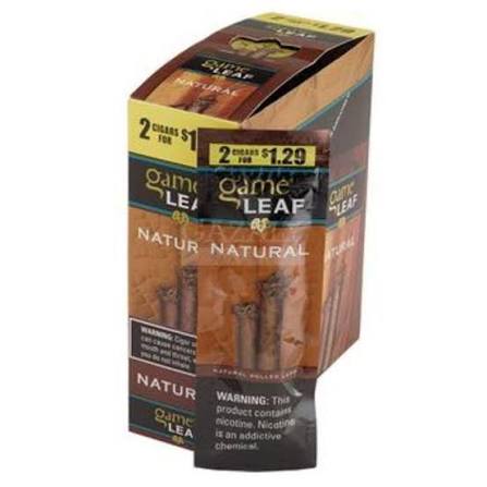 GAME LEAF $1.29 2 CT 30 PK NATURAL