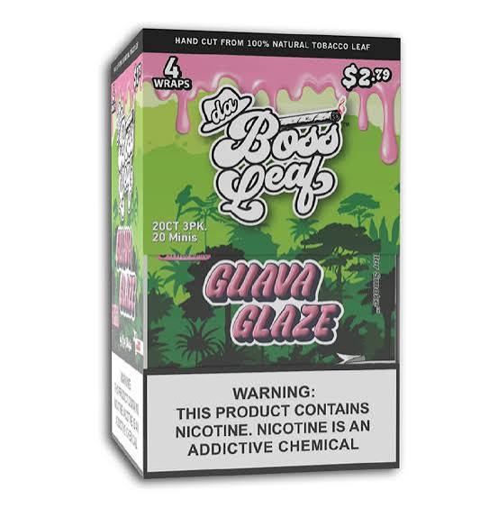 Da Boss Leaf $2.79 3+1 CT 20 PK Guava Dream