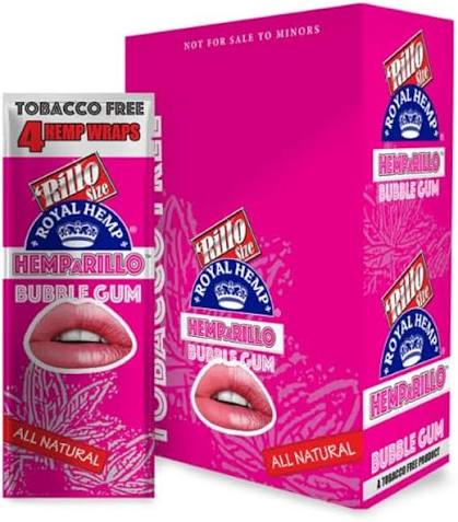 Hemparillo Bubble Gum 4CT 15PK