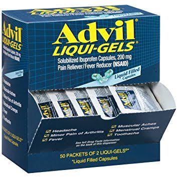Advil Liqui-Gels 2CT 50PK