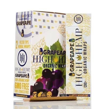 HIGH HEMP GRAPEAPE 2 CT 15 PK