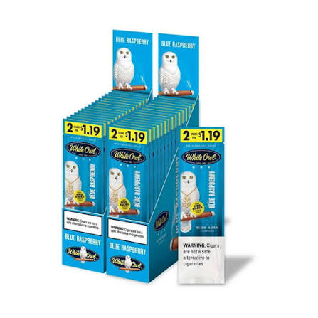 WHITE OWL BLUE RASPBERRY $1.19 2 CT 30 PK