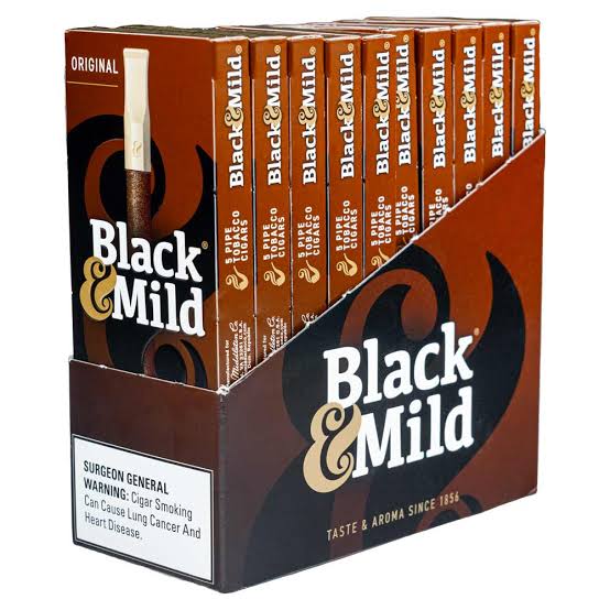 BLACK & MILD PLASTIC TIP 5 CT 10 PK ORIGINAL
