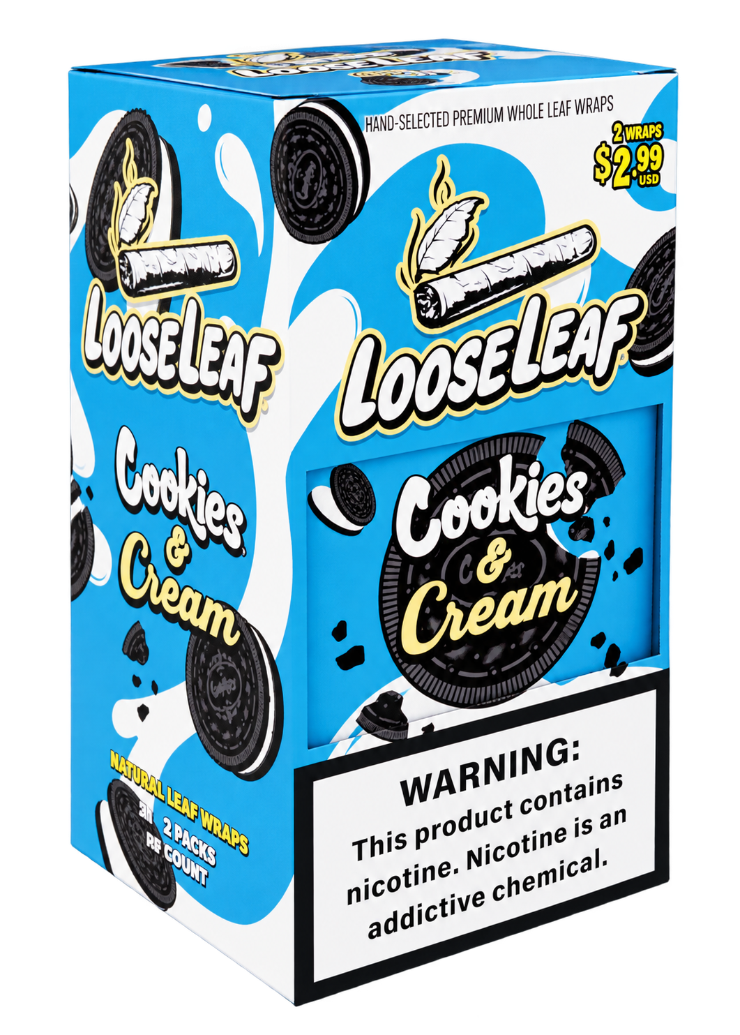 Loose Leaf $2.99 2CT 20PK Cookies & Dream