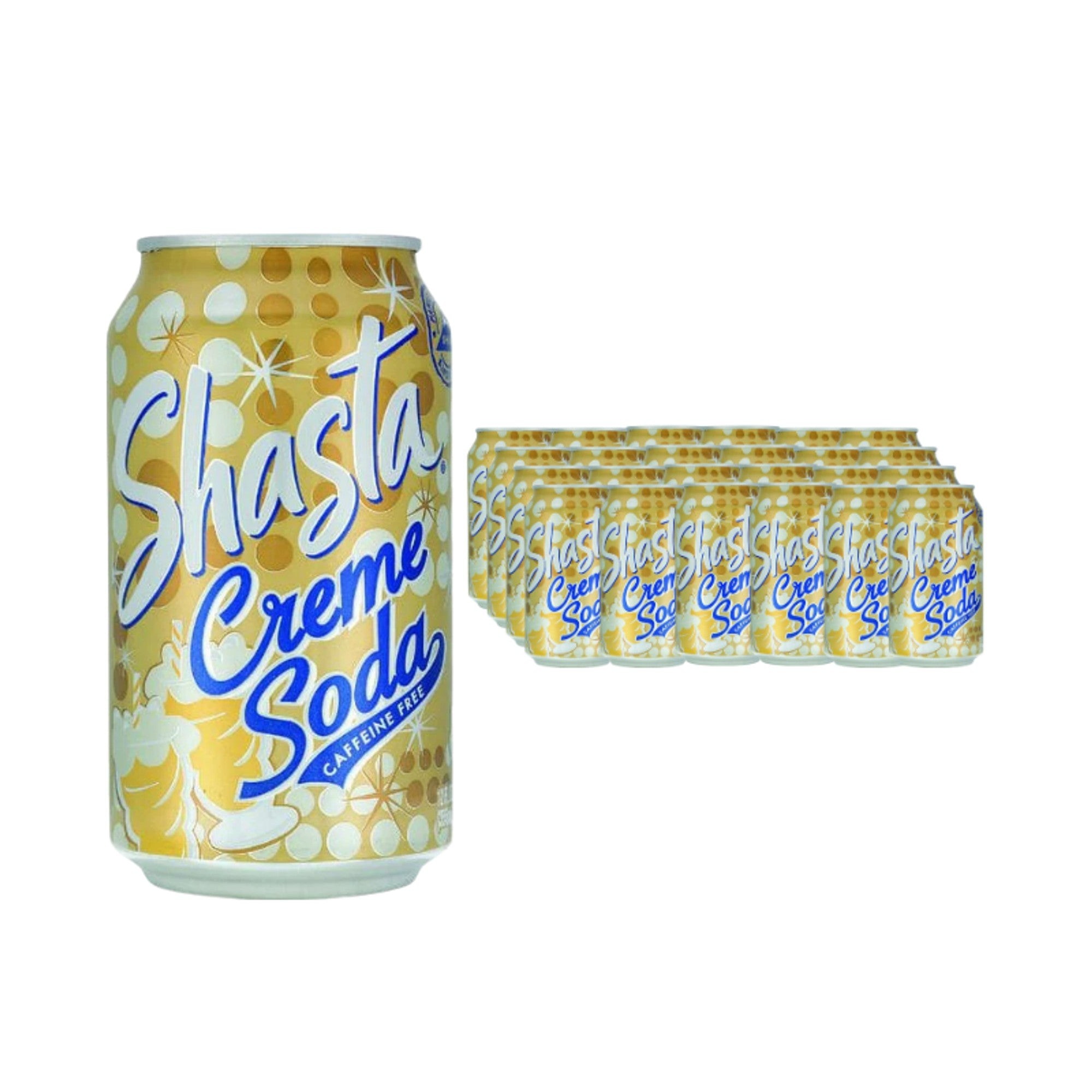 Shasta 12OZ Creme Soda 24PK