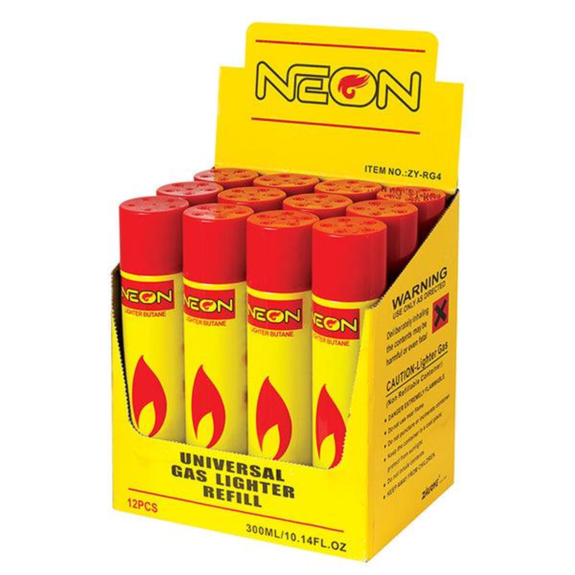 Neon Butane Refill 300ML 12PK
