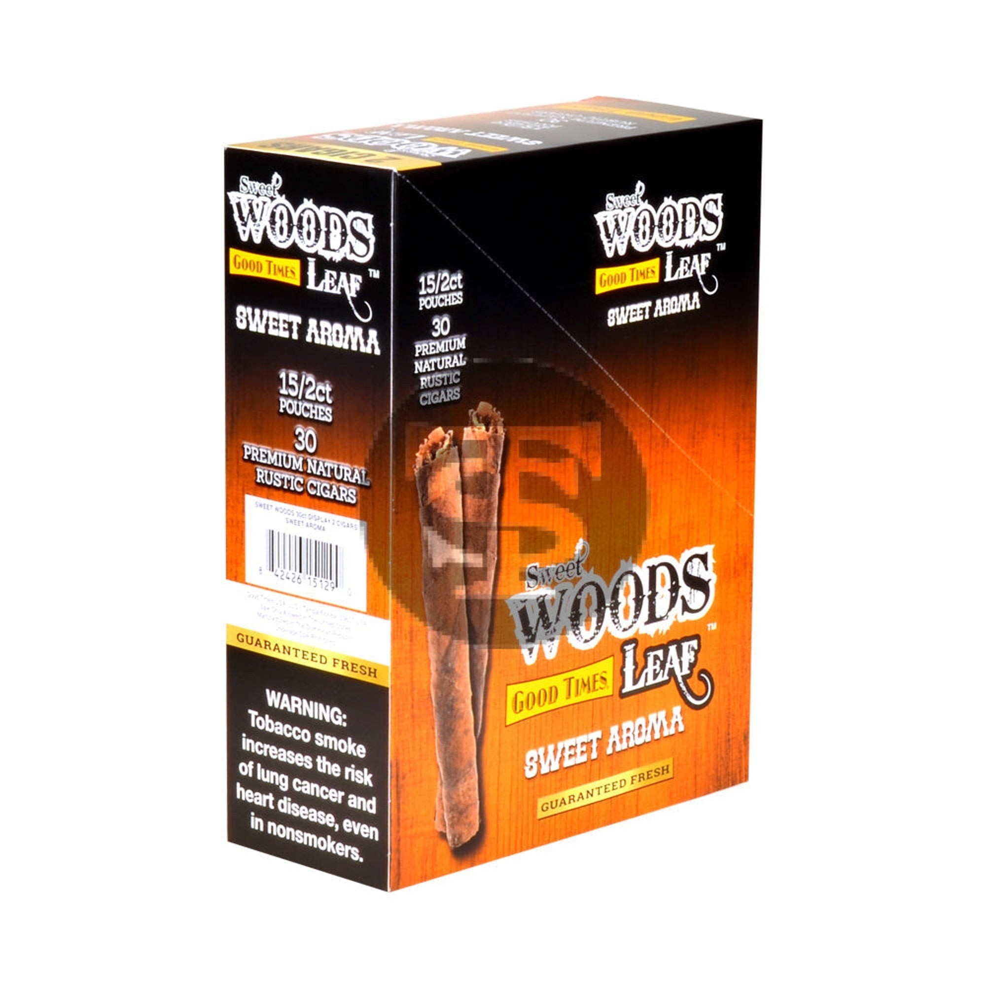 GOOD TIMES SWEET WOODS LEAF SV2 2 CT 15 PK AROMATIC