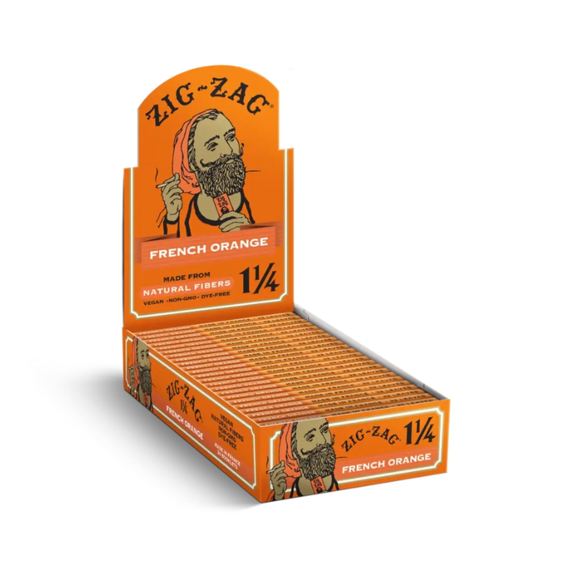 Zig-Zag Slow Burning Gummed 1¼ Papers 24PK