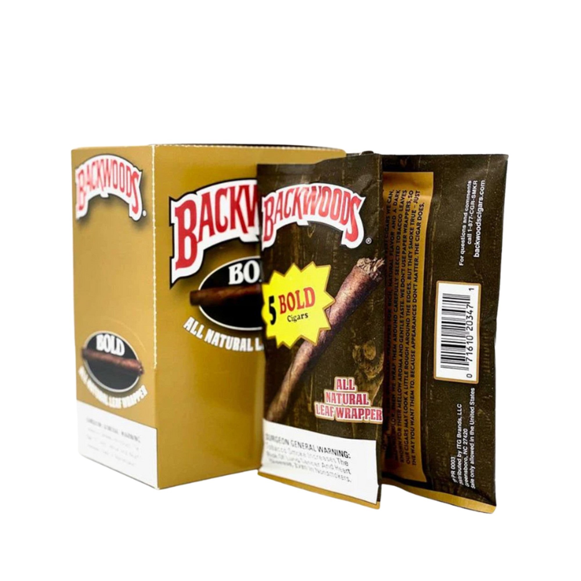BACKWOODS 5 CT 8 PK BOLD