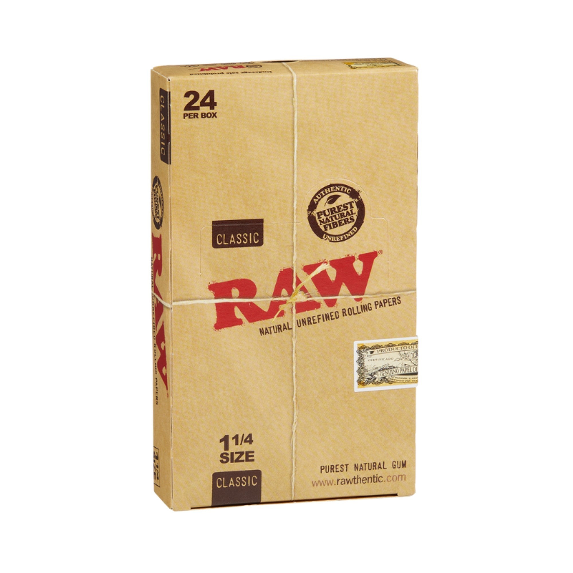 RAW Classic 1¼ Papers 24PK