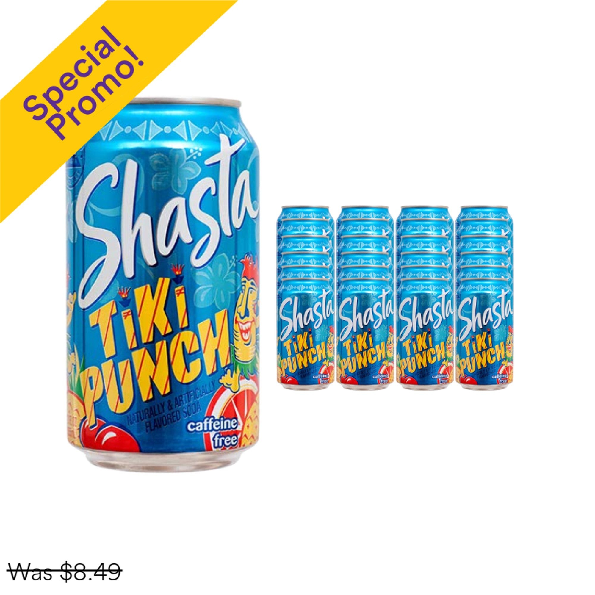 Shasta Tiki Punch 12OZ 24PK