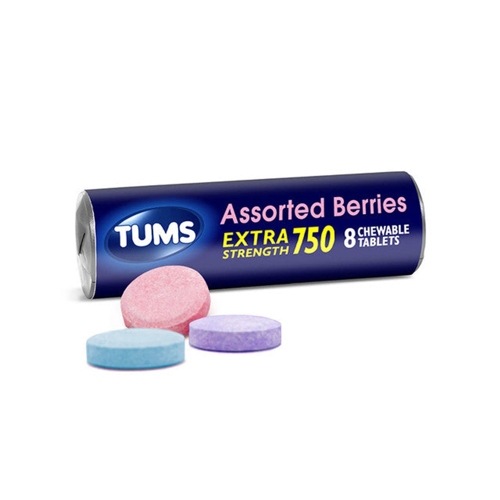 Tums Roll Extra Assorted Berries12PK