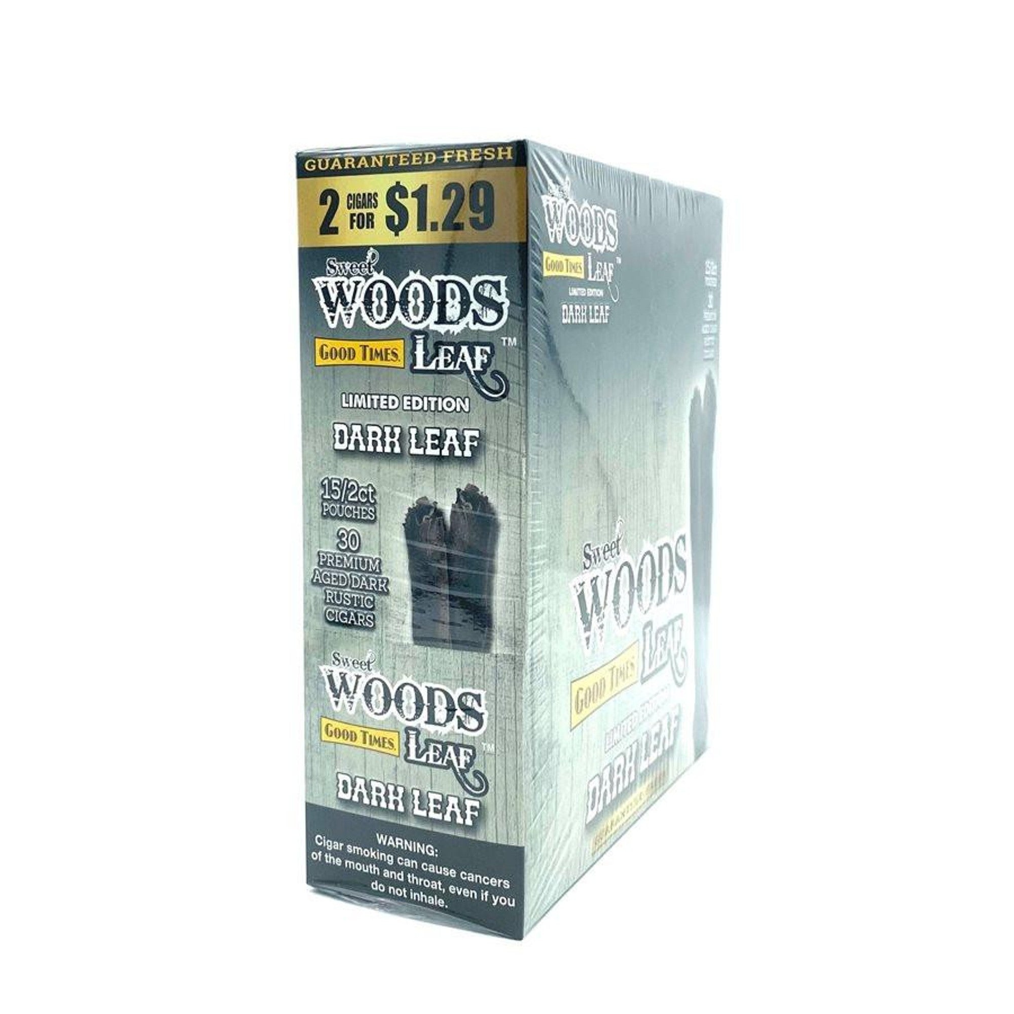 GOOD TIMES SWEET WOODS LEAF SV2 2 CT 15 PK DARK SWEET