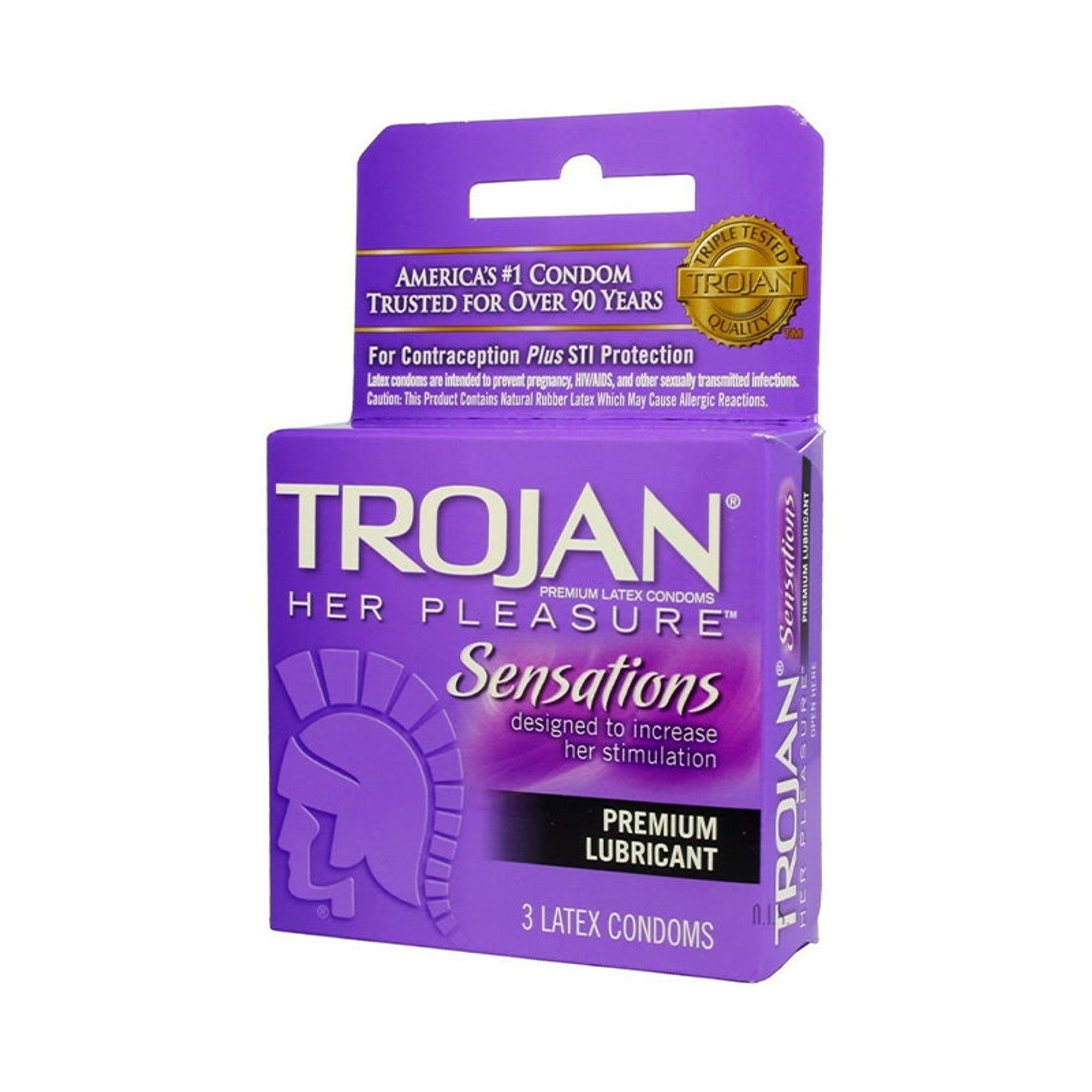 Trojan Her Pleasure Condoms 6PK