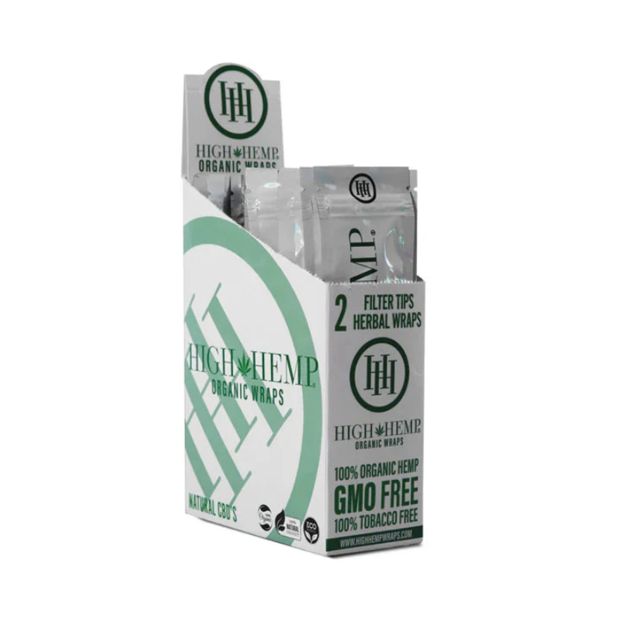 HIGH HEMP  2 CT 25 PK ORGANIC ORIGINAL
