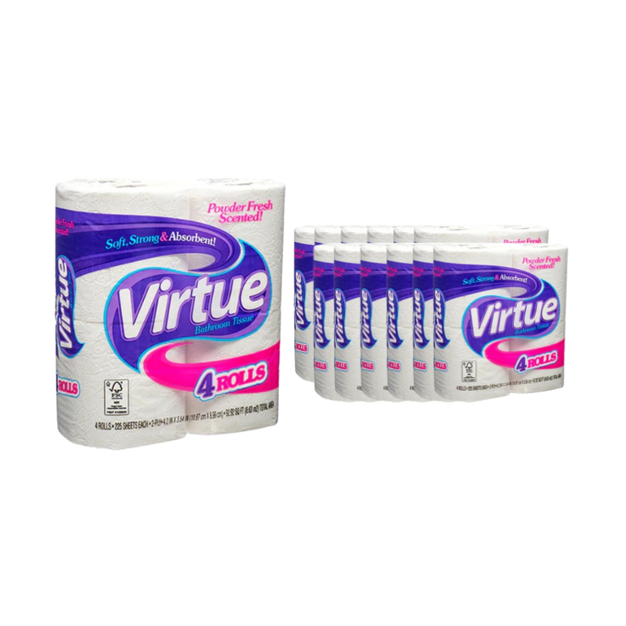 Virtue Bath Tissue 4PK