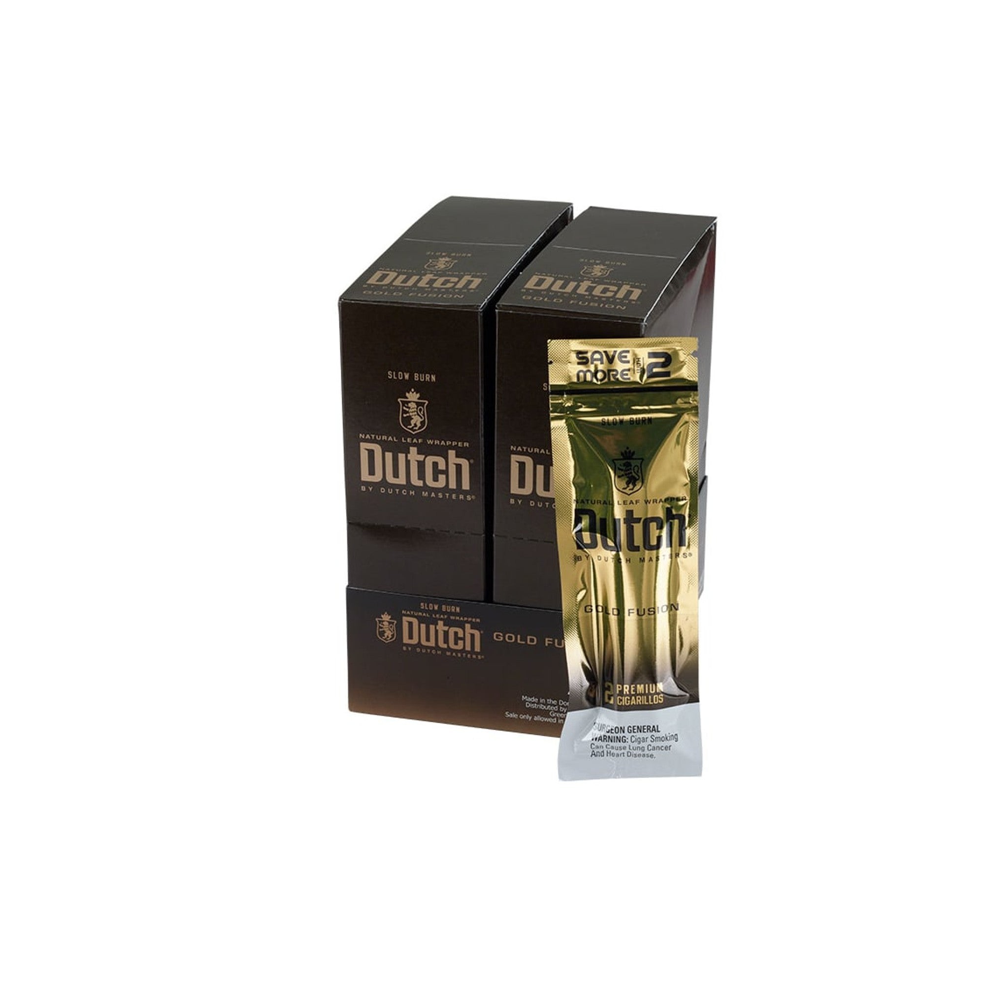 DUTCH MASTER SV2 2 CT 30 PK GOLD FUSION