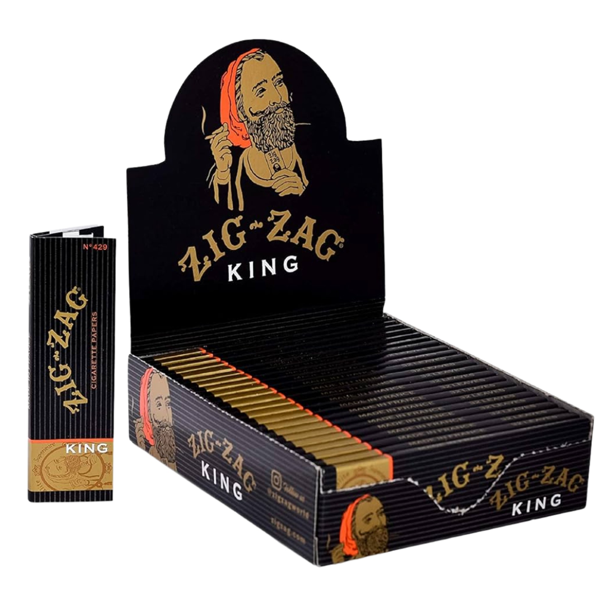 Zig-Zag King Size Papers 24PK