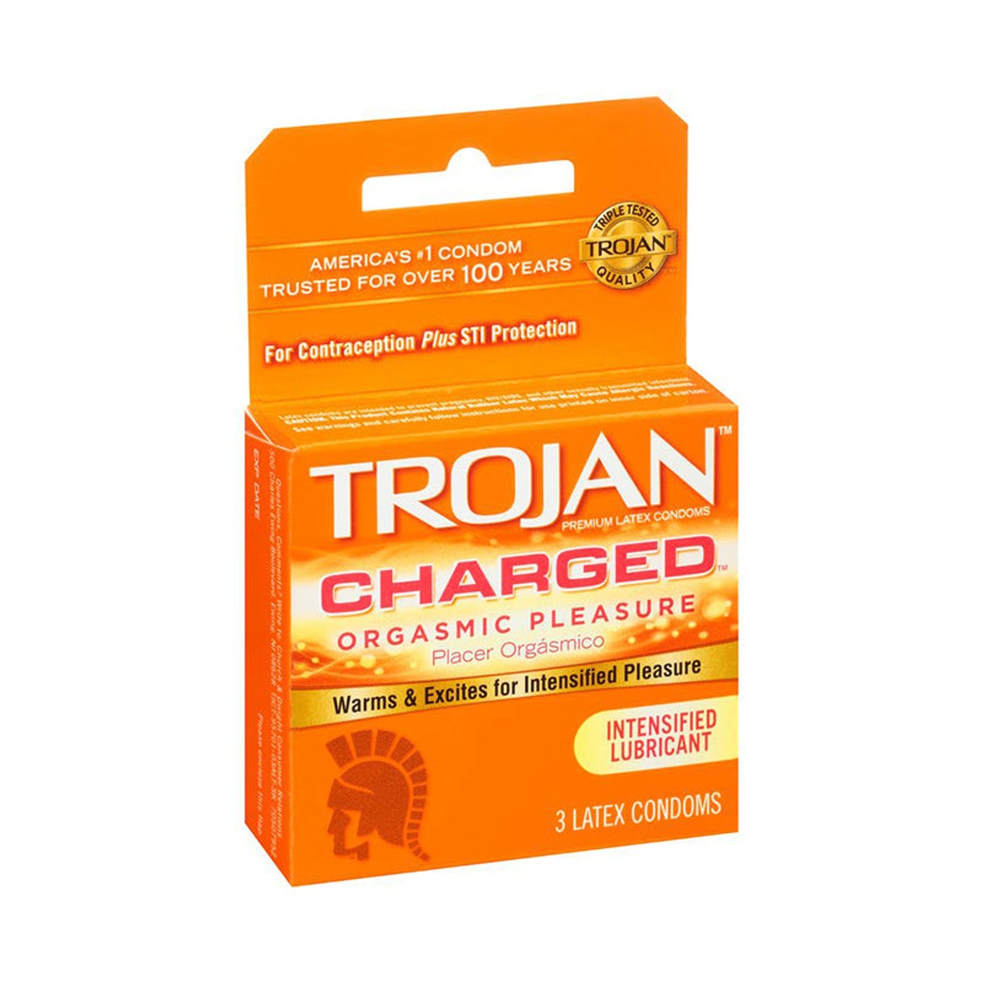 Trojan Charged Condoms 6PK
