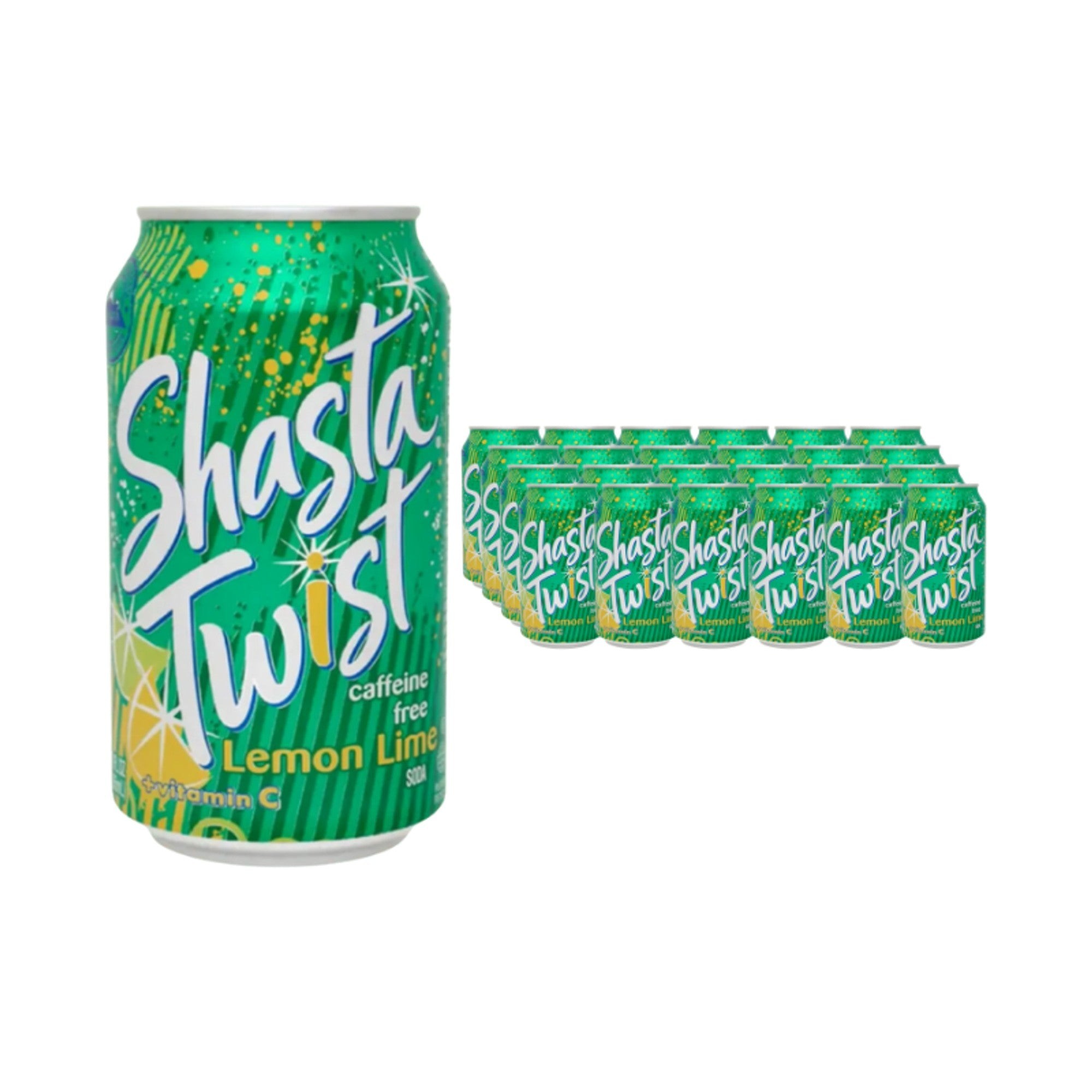 Shasta Lemon Lime 12OZ 24PK