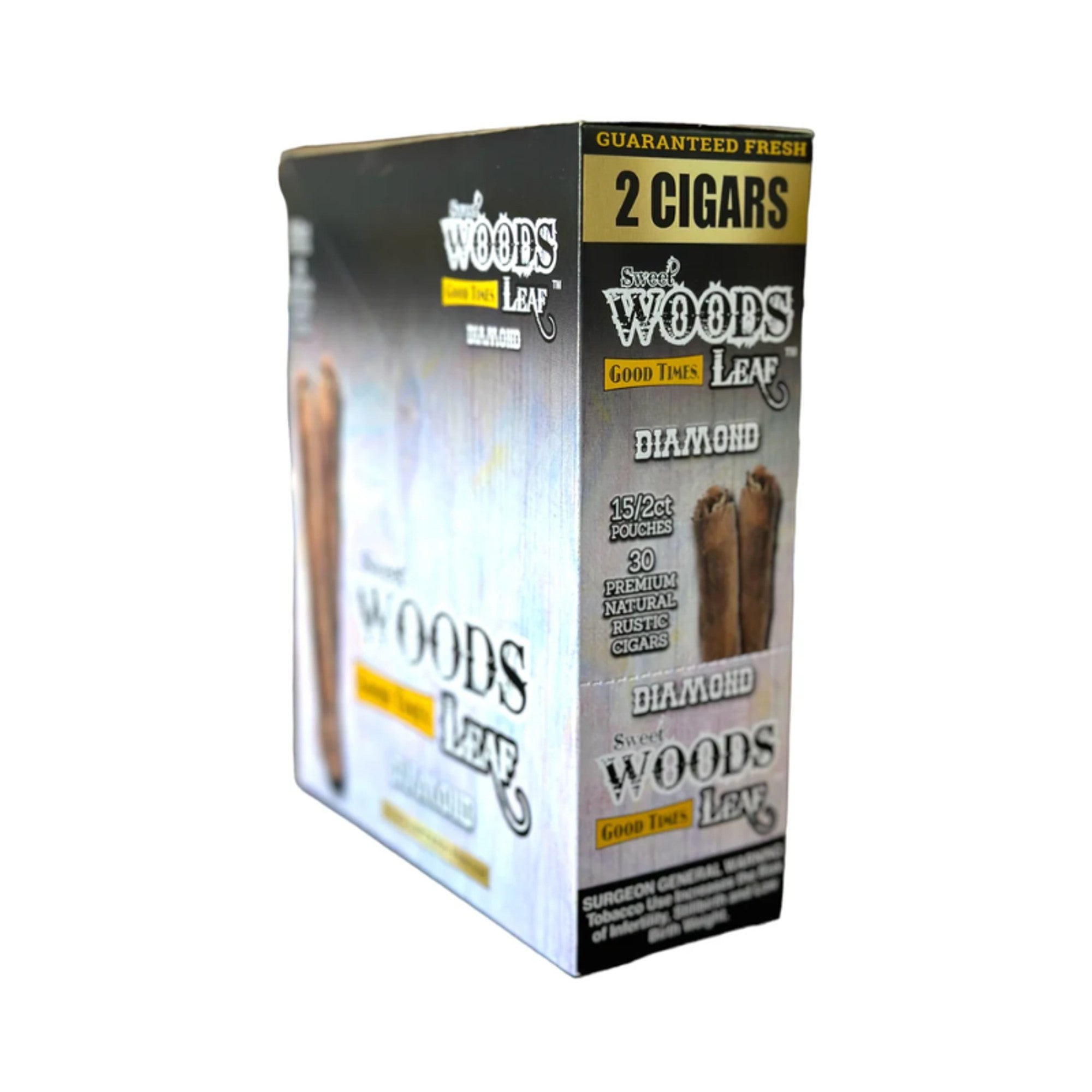 GOOD TIMES SWEET WOODS LEAF SV2 2 CT 15 PK DIAMOND