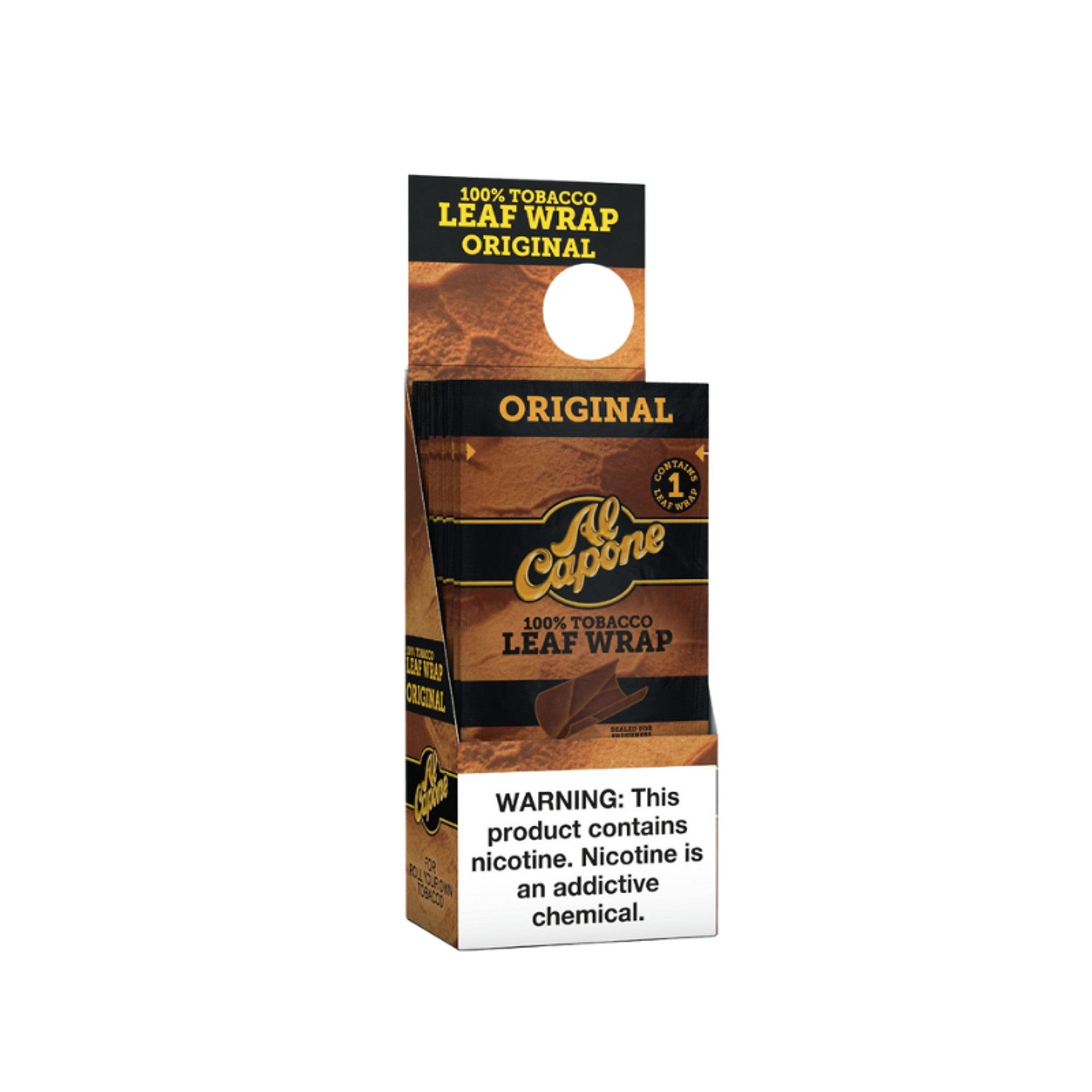 Al Capone Original Leaf Wrap 1 CT 18 PK