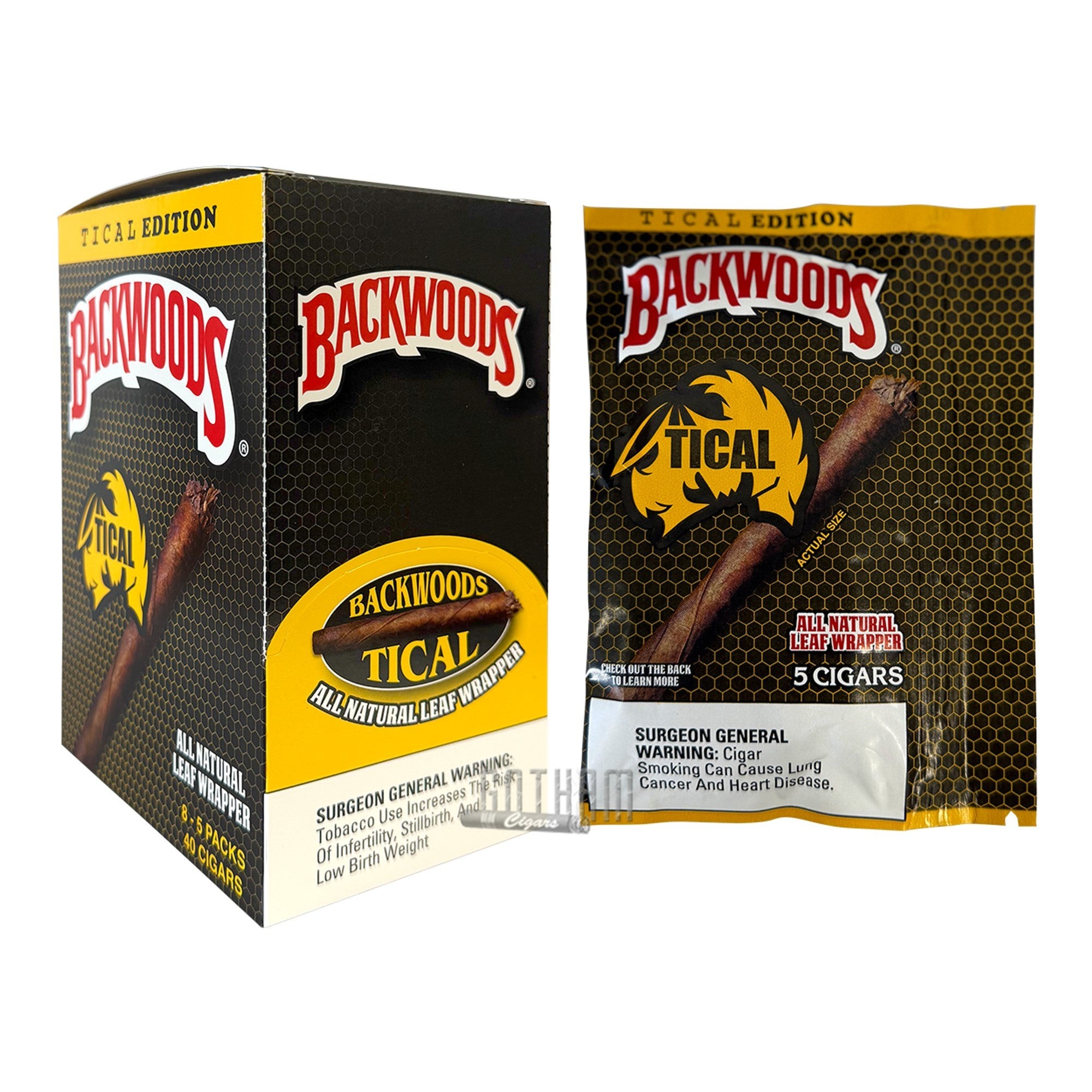 BACKWOODS 5 CT 8 PK TICAL EDITION