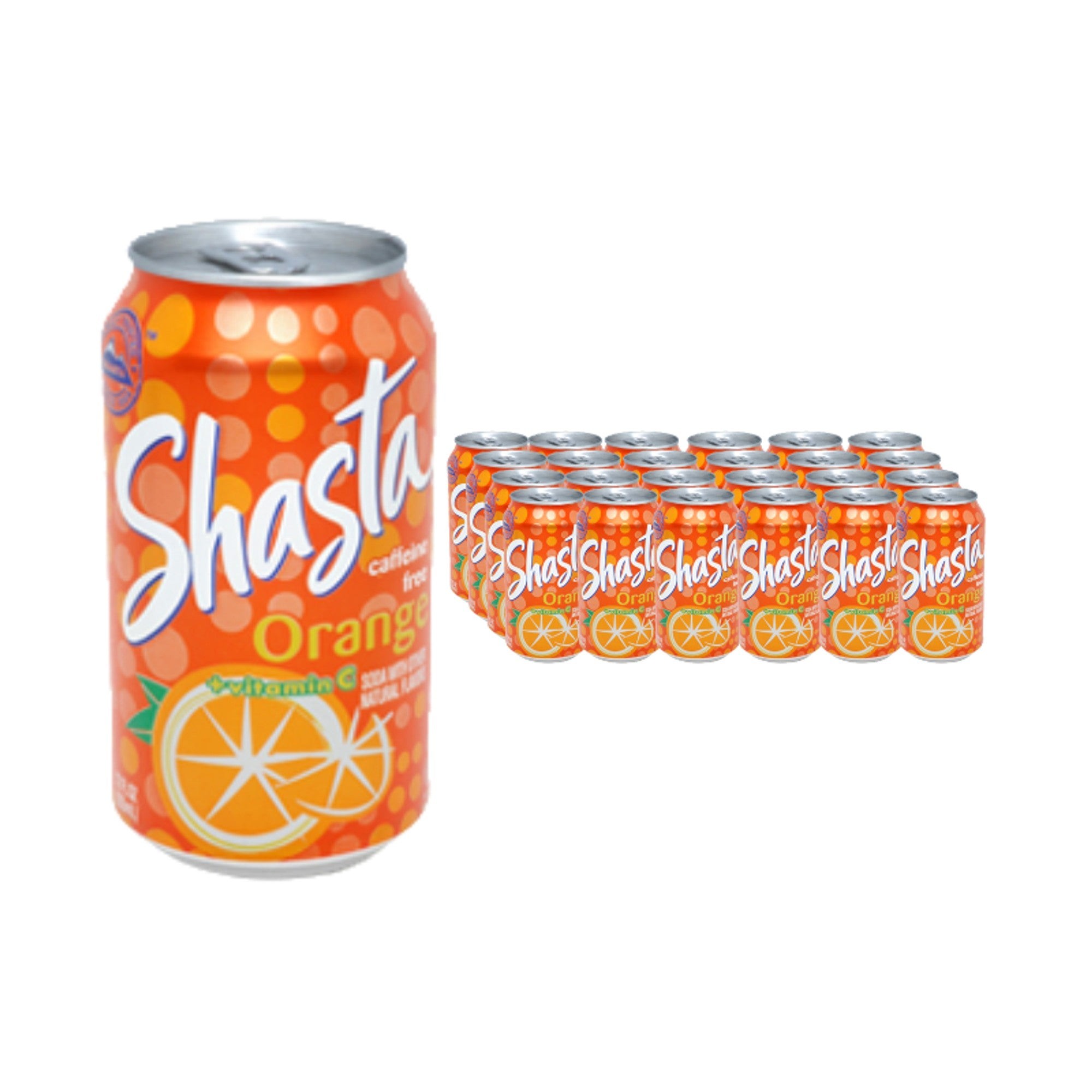 Shasta Orange 12OZ 24PK