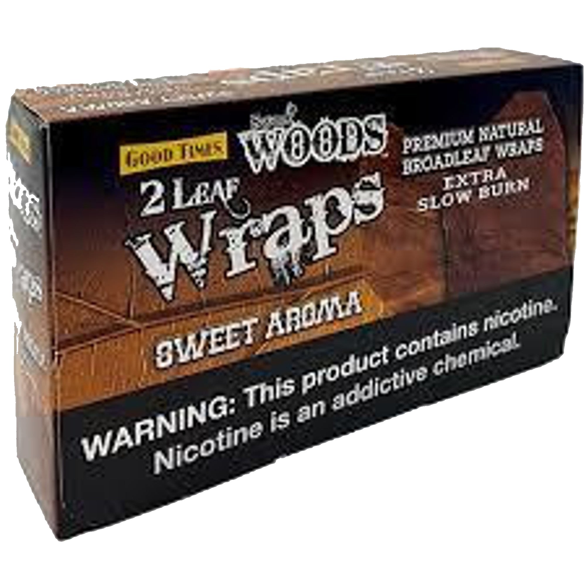 GOOD TIMES SWEET WOODS LEAF WRAPS 2 CT 30 PK 2SWEET AROMA