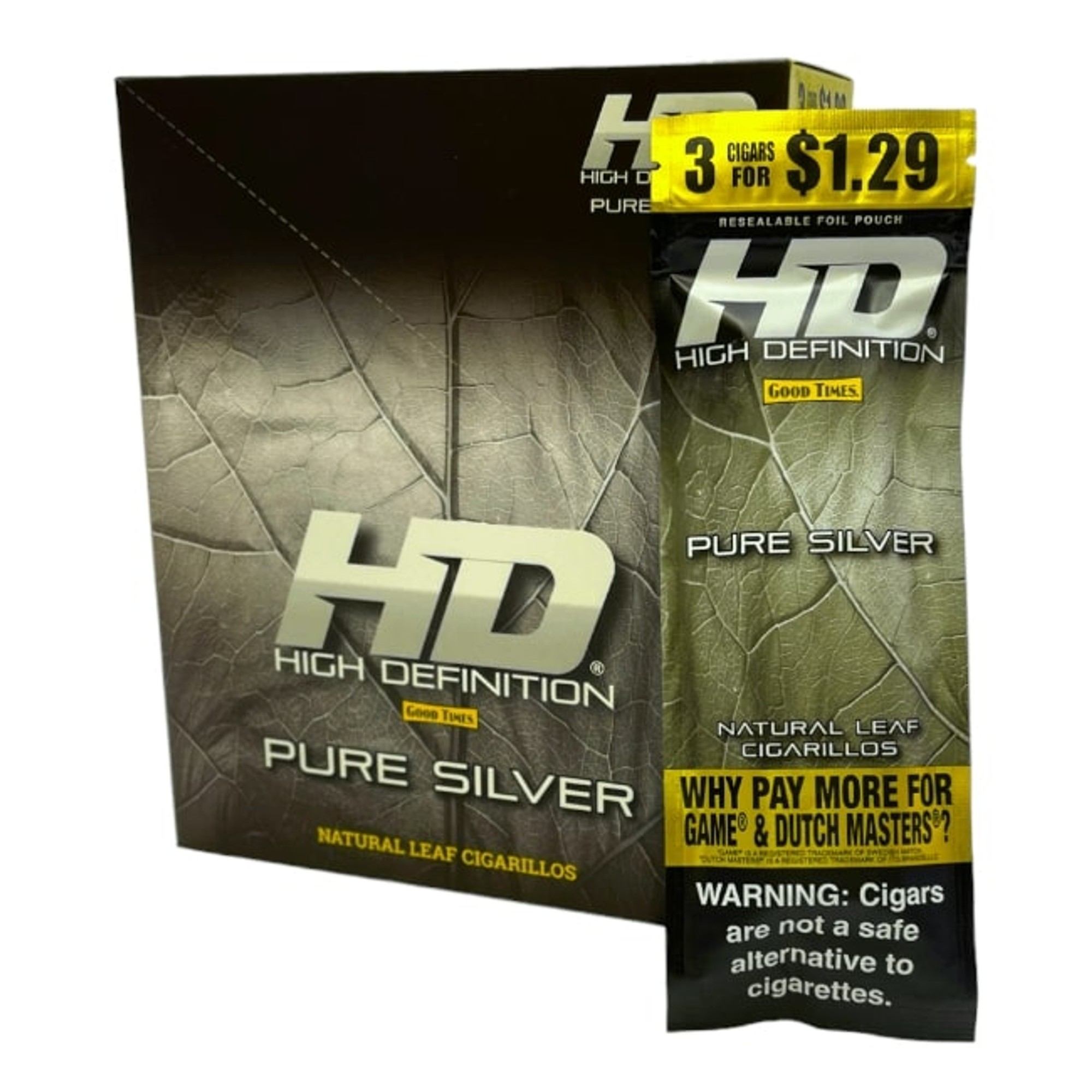 GOOD TIMES HD $1.29 3 CT 15 PK PURE SILVER