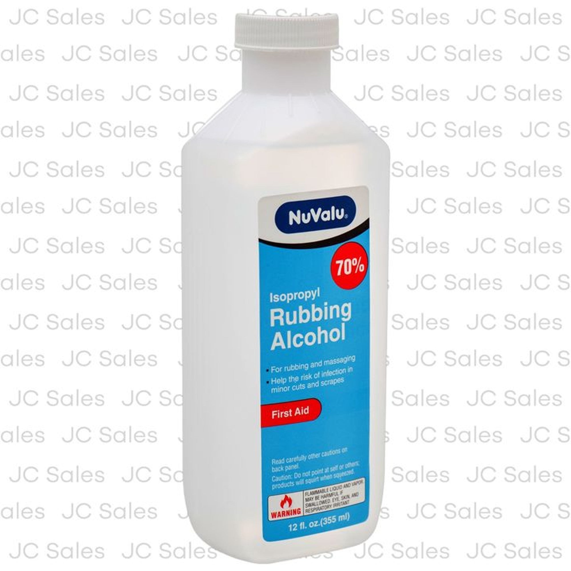 Nuvalu Isopropyl Alcohol 70% 12OZ