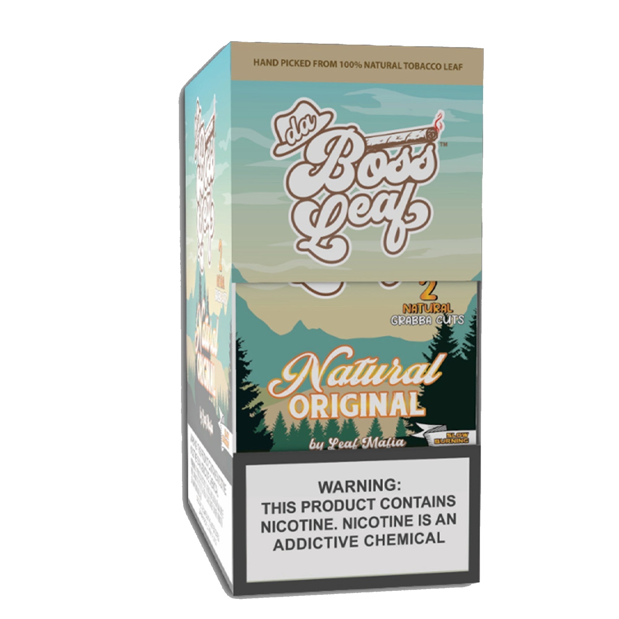 DA BOSS LEAF CRUSH 8 CT 1NATURAL GRABBA CUT ORIGINAL