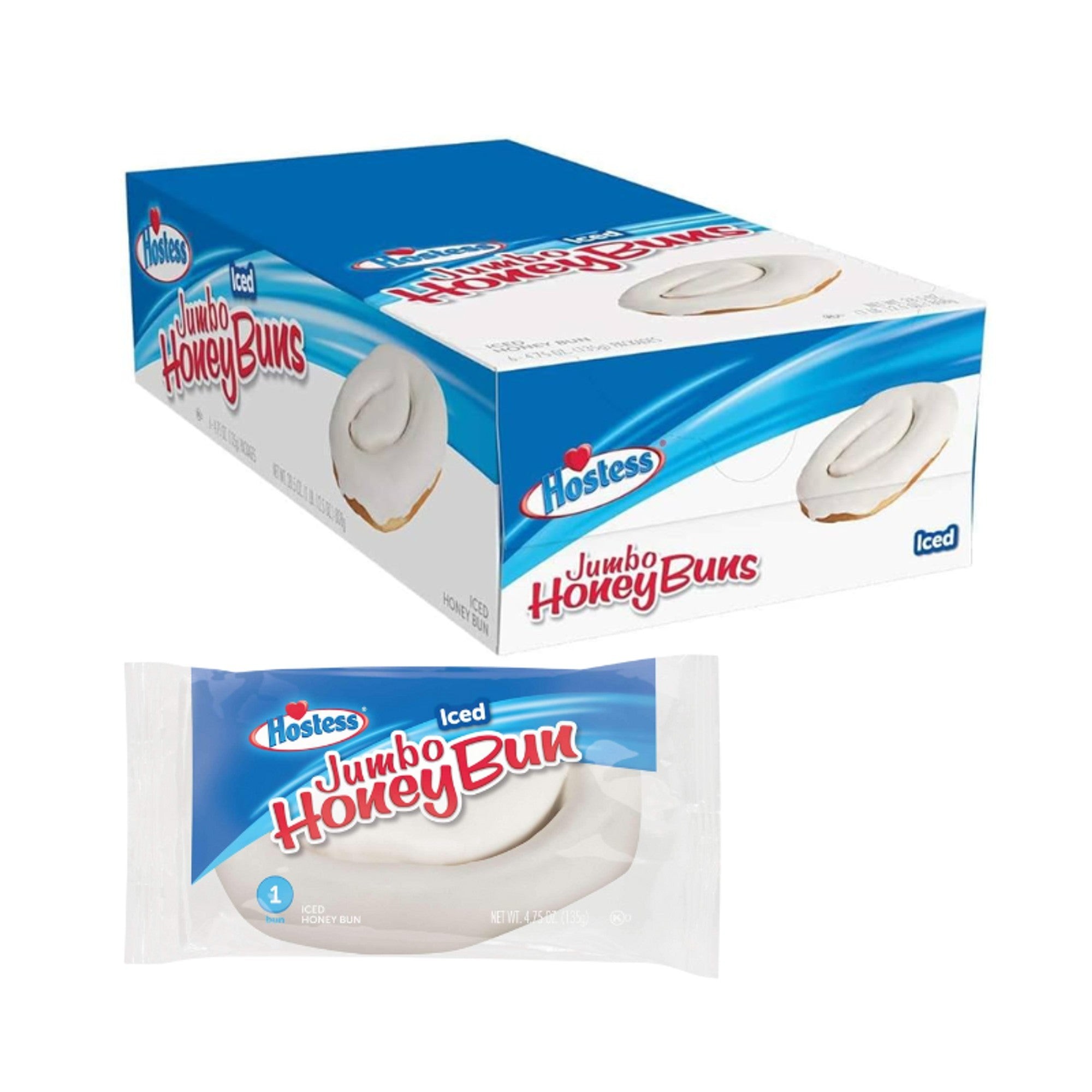 Hostess Jumbo Iced Honey Bun