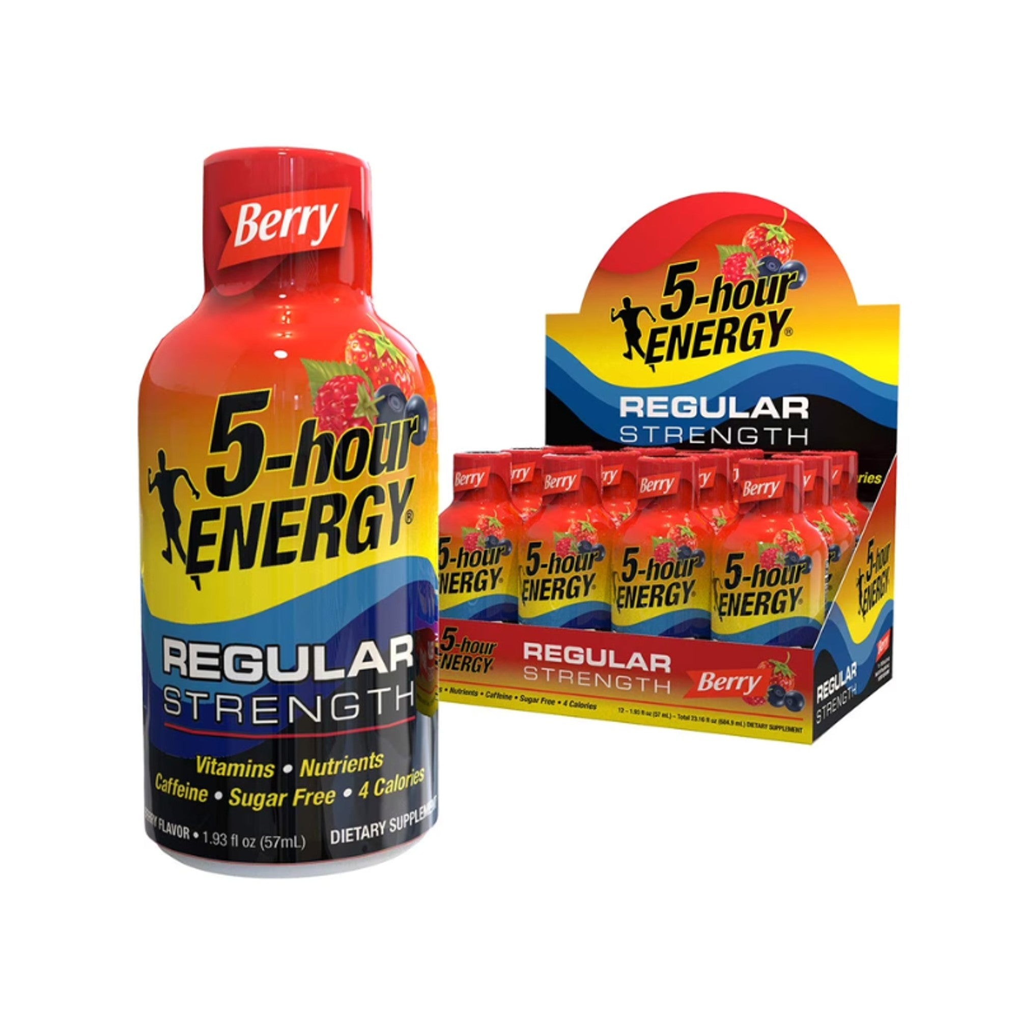 5 Hour Energy Regular Strength 12 CT Berry