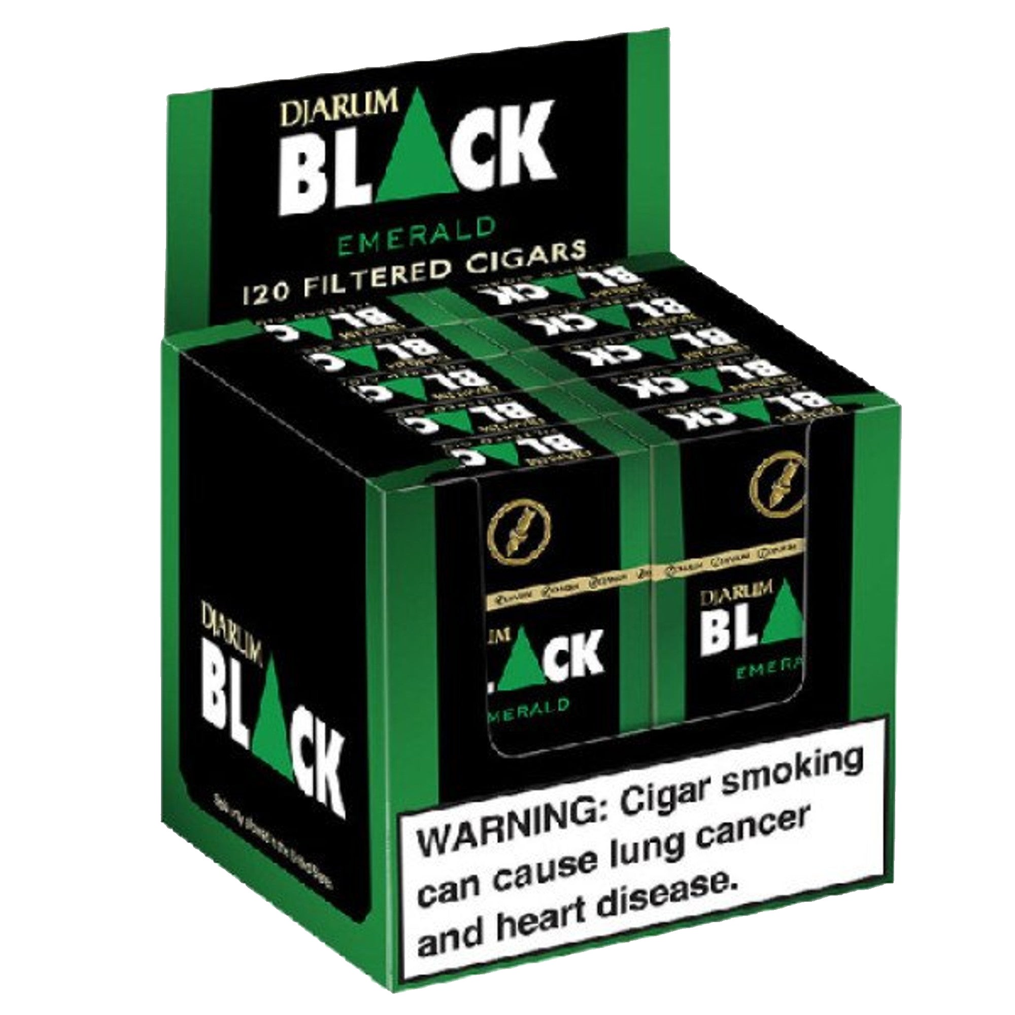 Djarum Filtered Clove Cigars Black Menthol 10/12PK