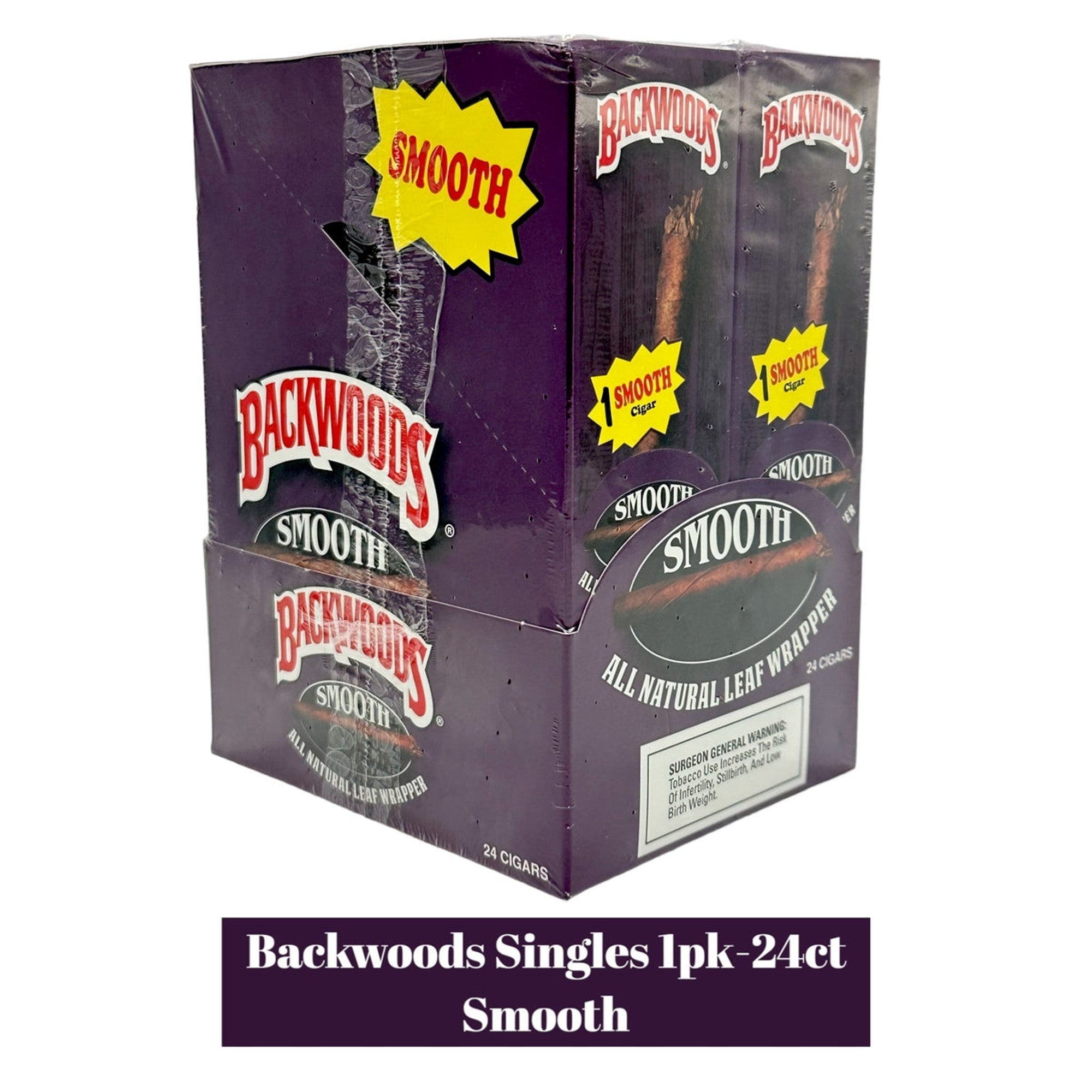 BACKWOODS SINGLE 24 CT 1SMOOTH