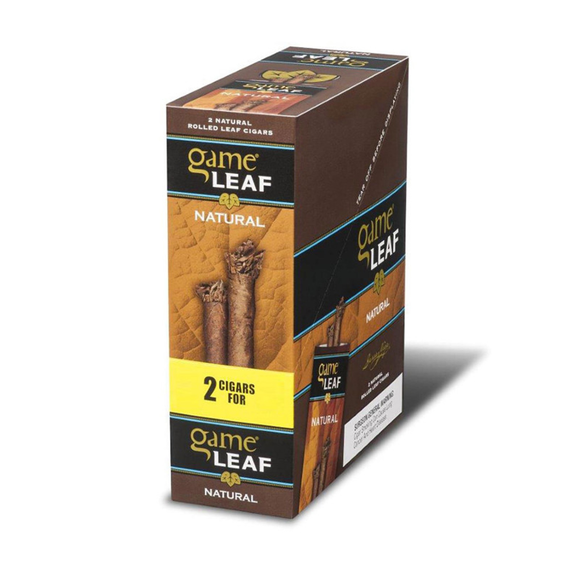 GAME LEAF SV2 2 CT 30 PK NATURAL