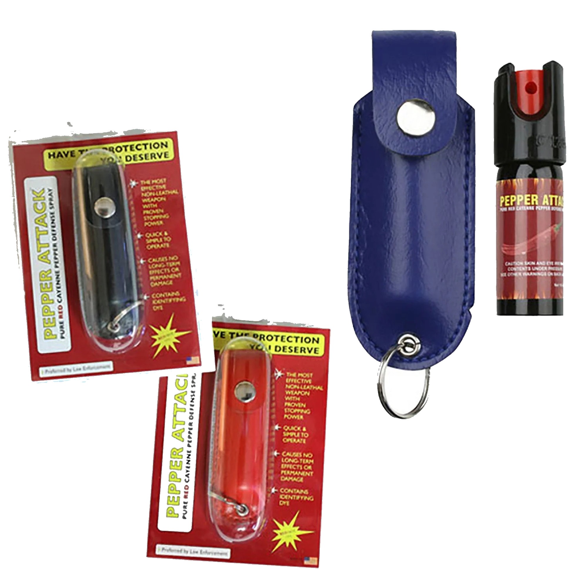 Dragon Fire Pepper Spray 1/2 OZ  Black