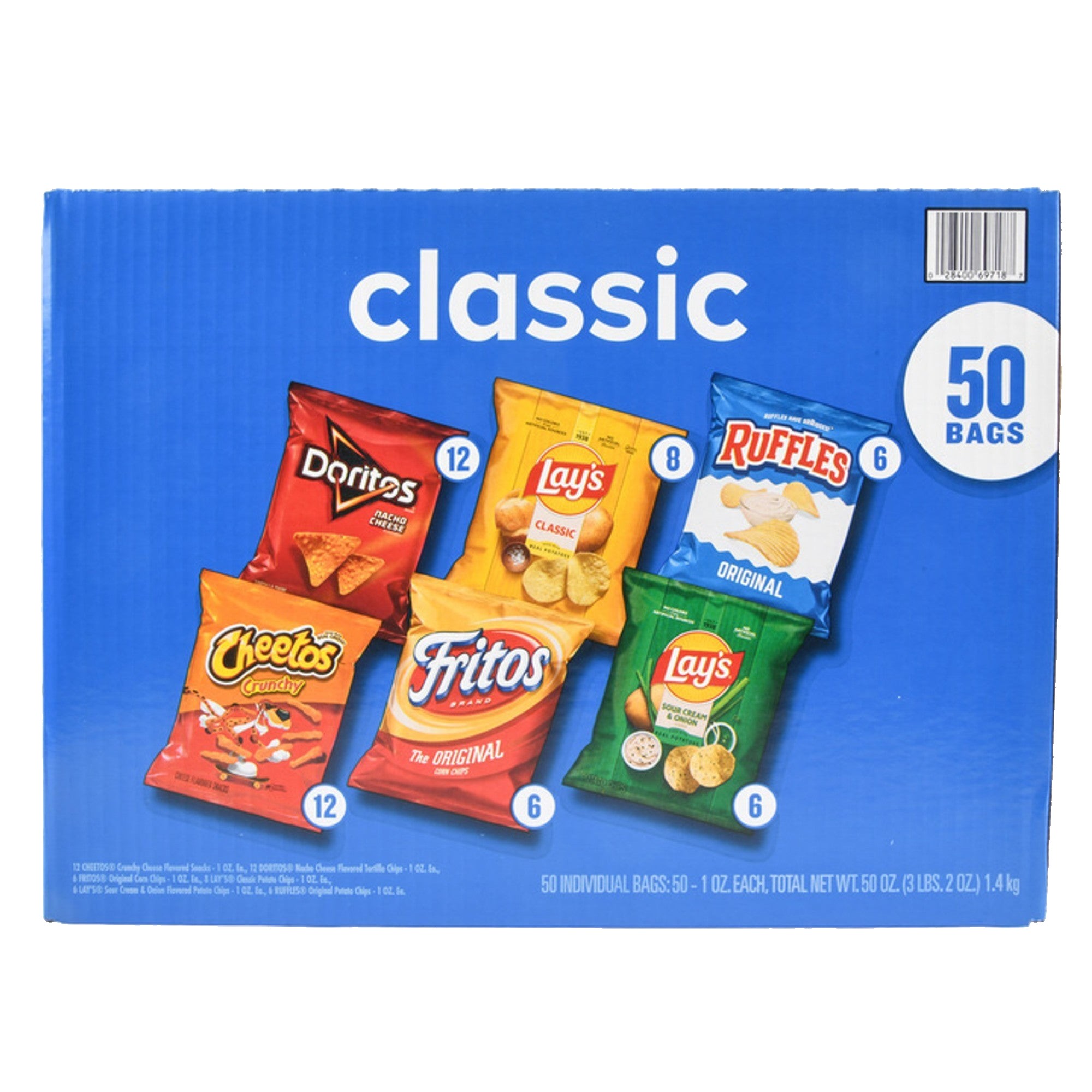 Frito-Lay Variety Pack 50CT