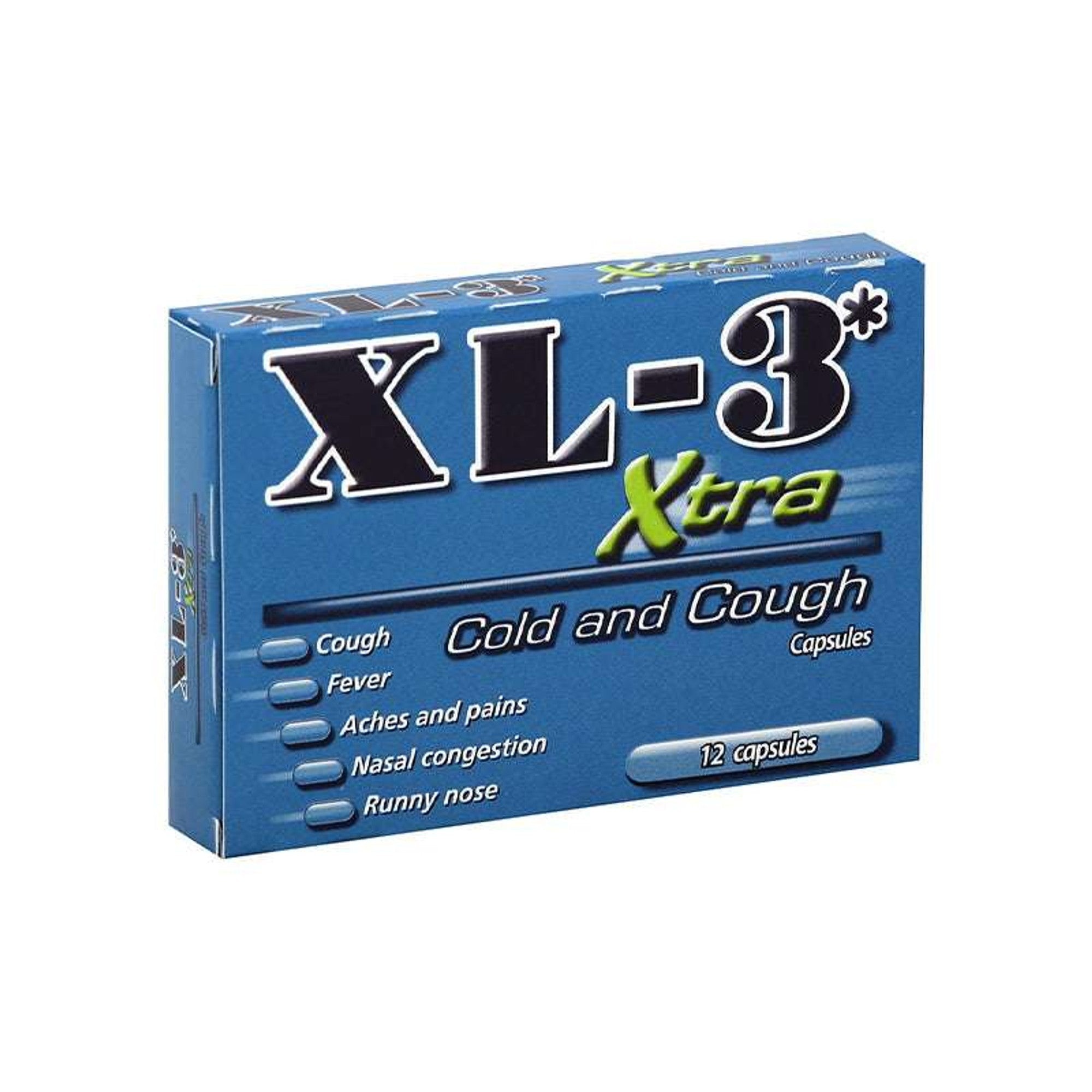 XL-3 Xtra Cold & Cough 12PK