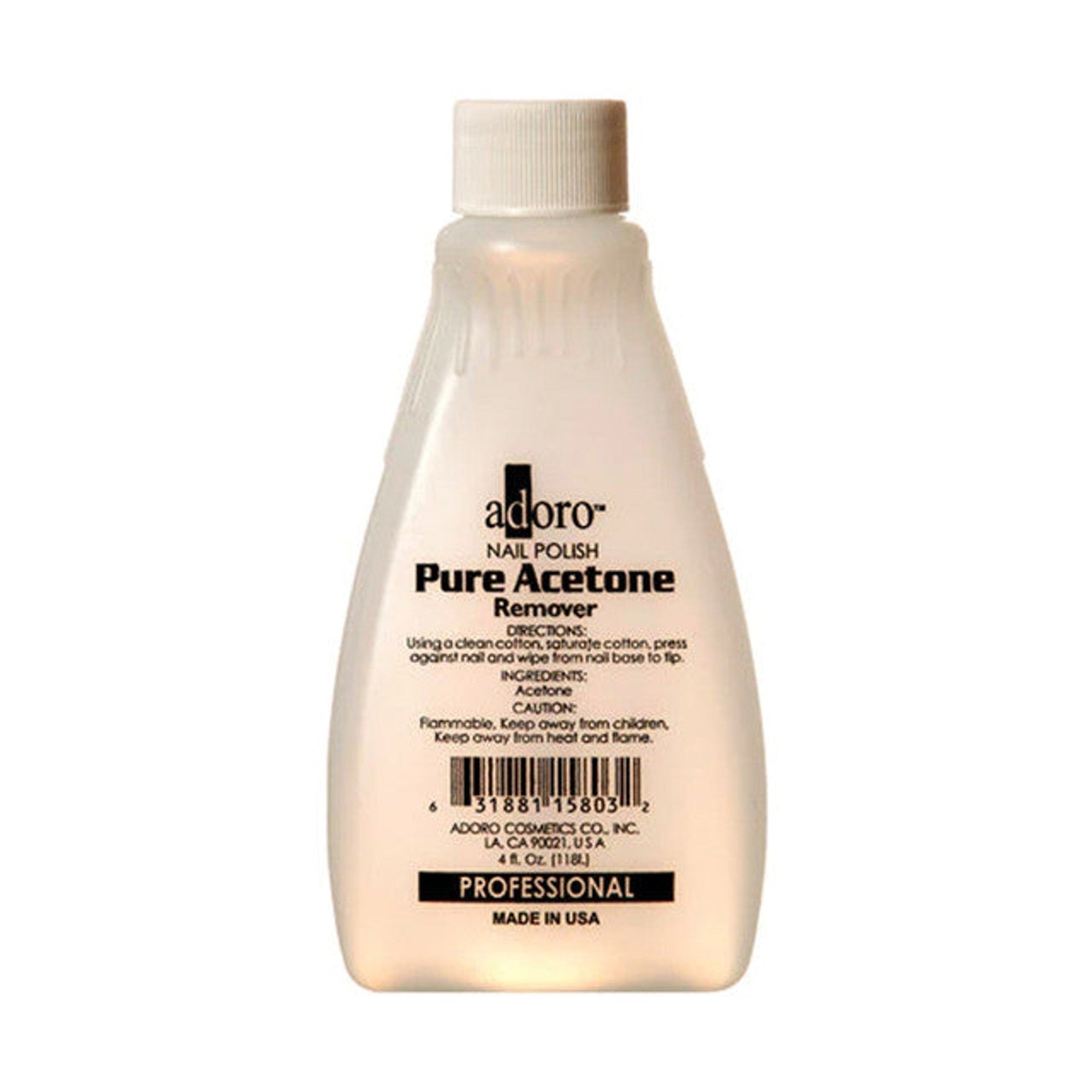 Pure Acetone Nail Polish Remover 4OZ