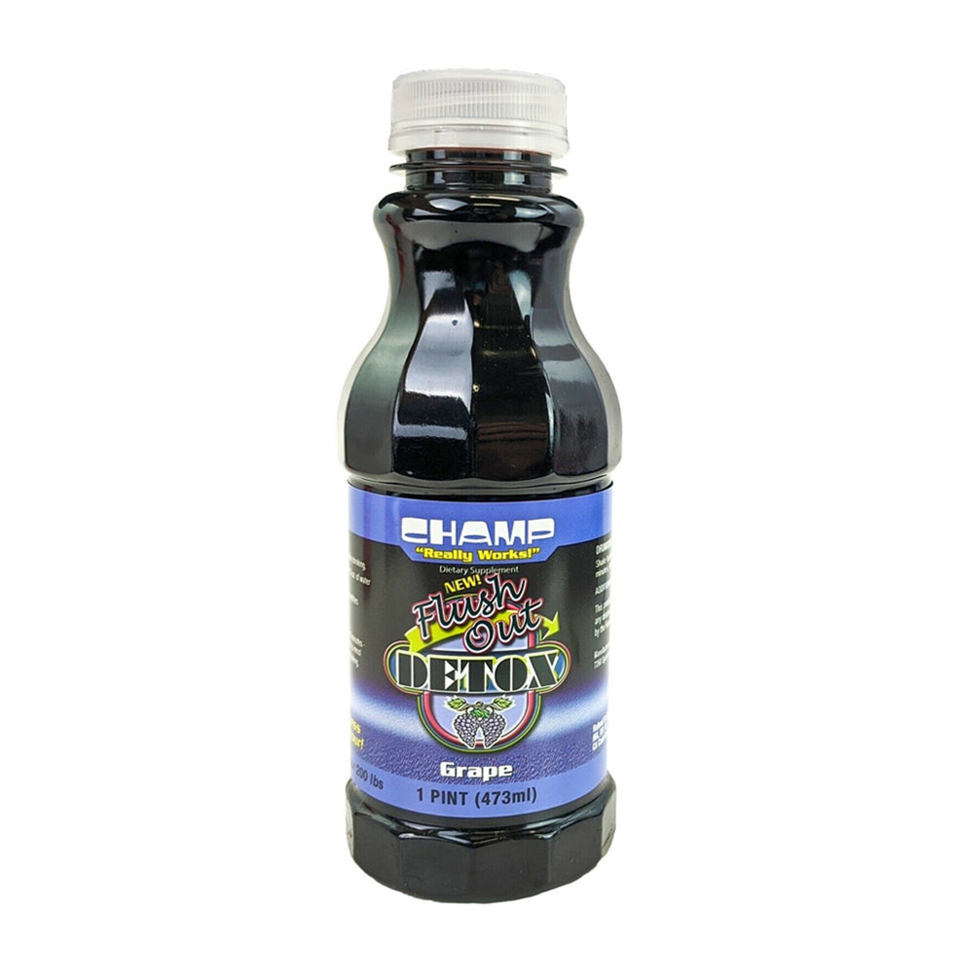 Champ Flush Out Detox Drink  Grape 1 PT