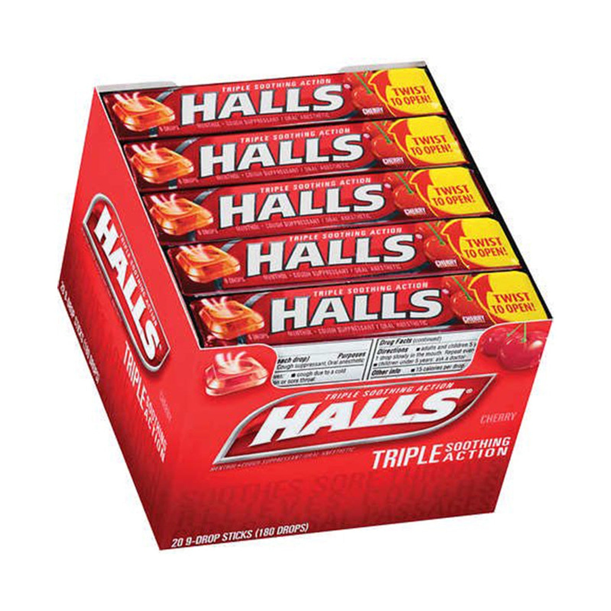 Halls Cherry 20CT