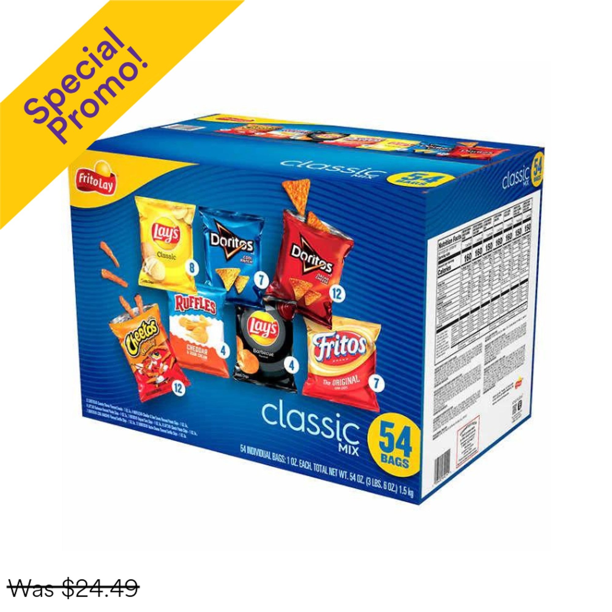 Frito-Lay Classic Mix 54CT