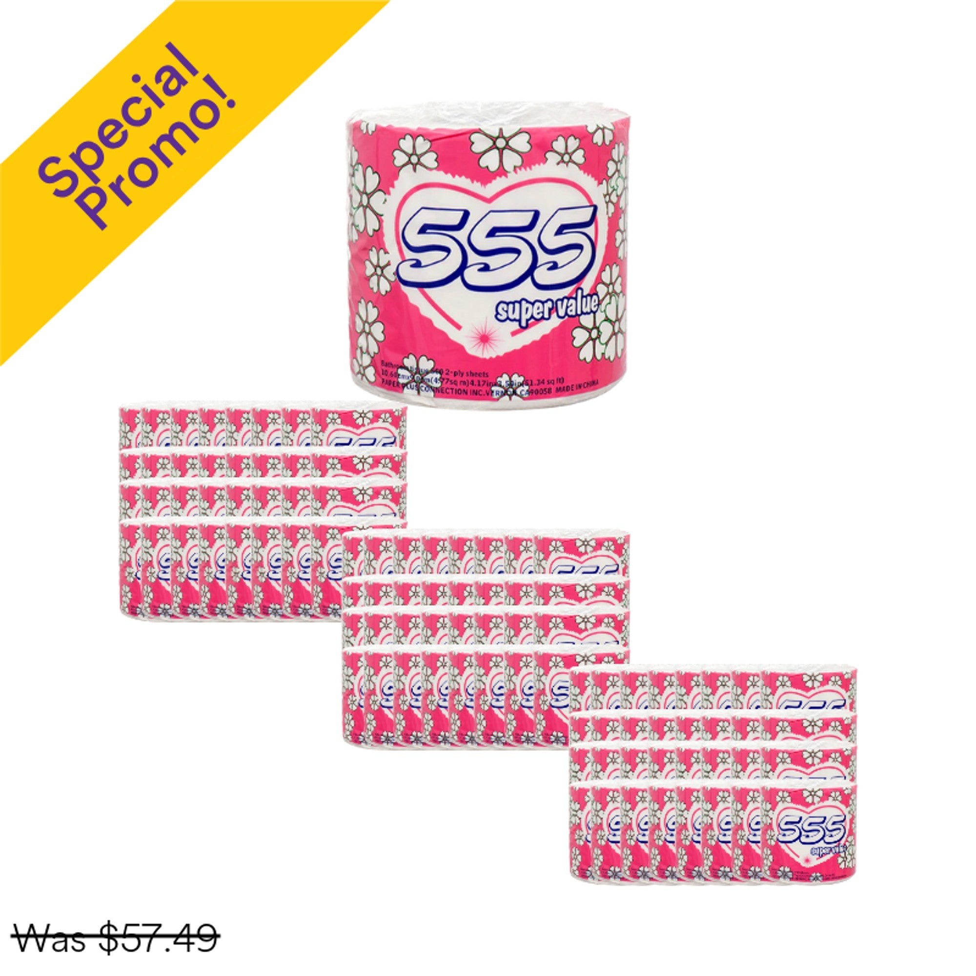 555 Bath Tissue 48CT