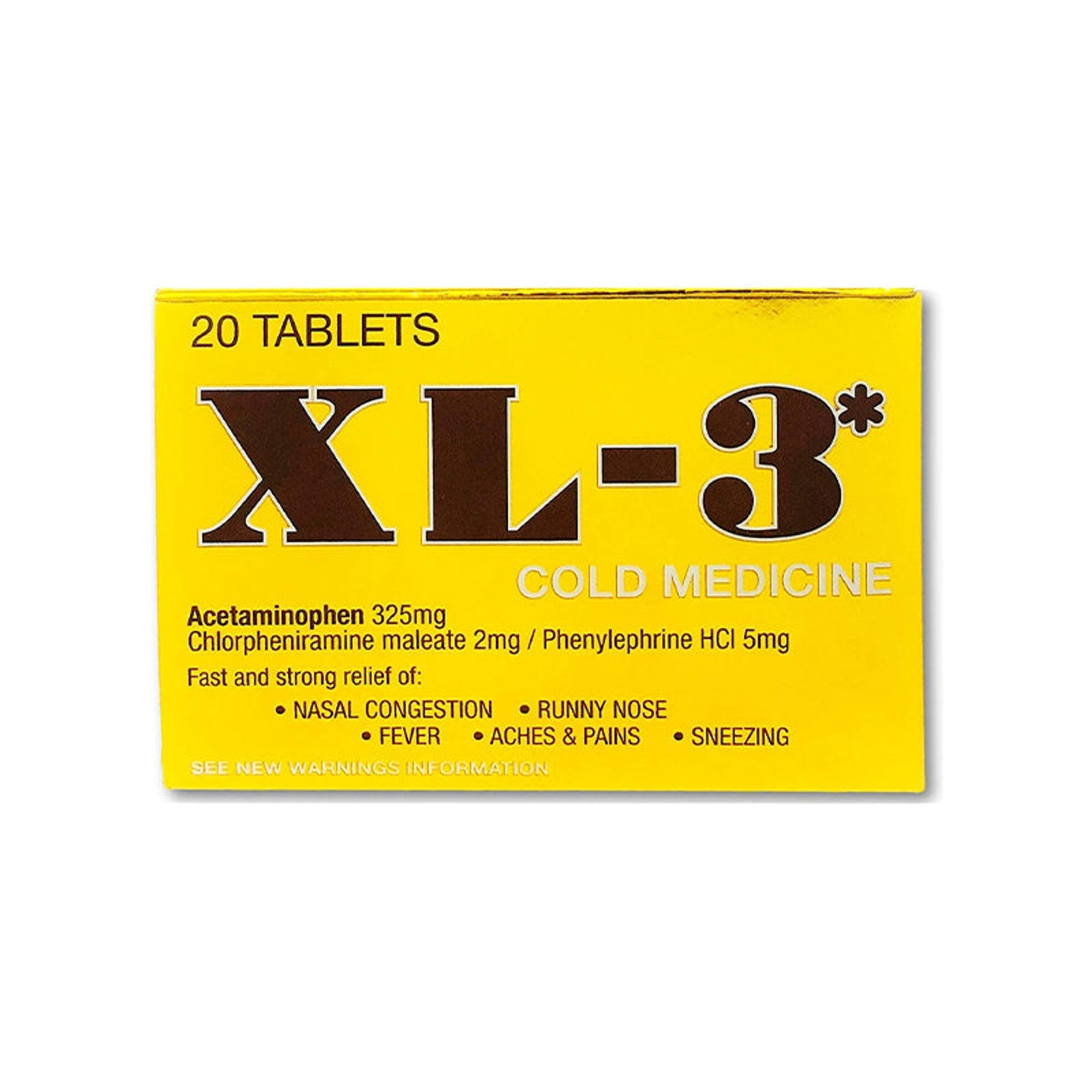 XL-3 Cold Medicine