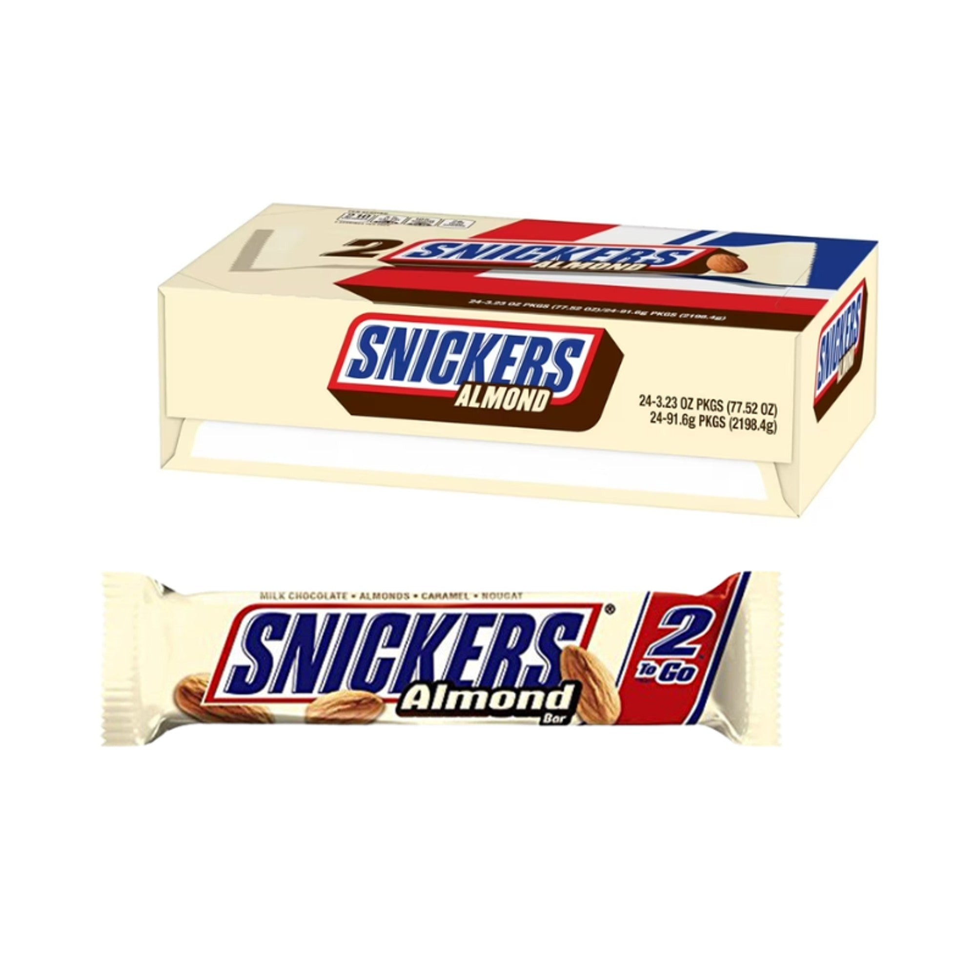 Snickers Almond 3.23OZ 24PK