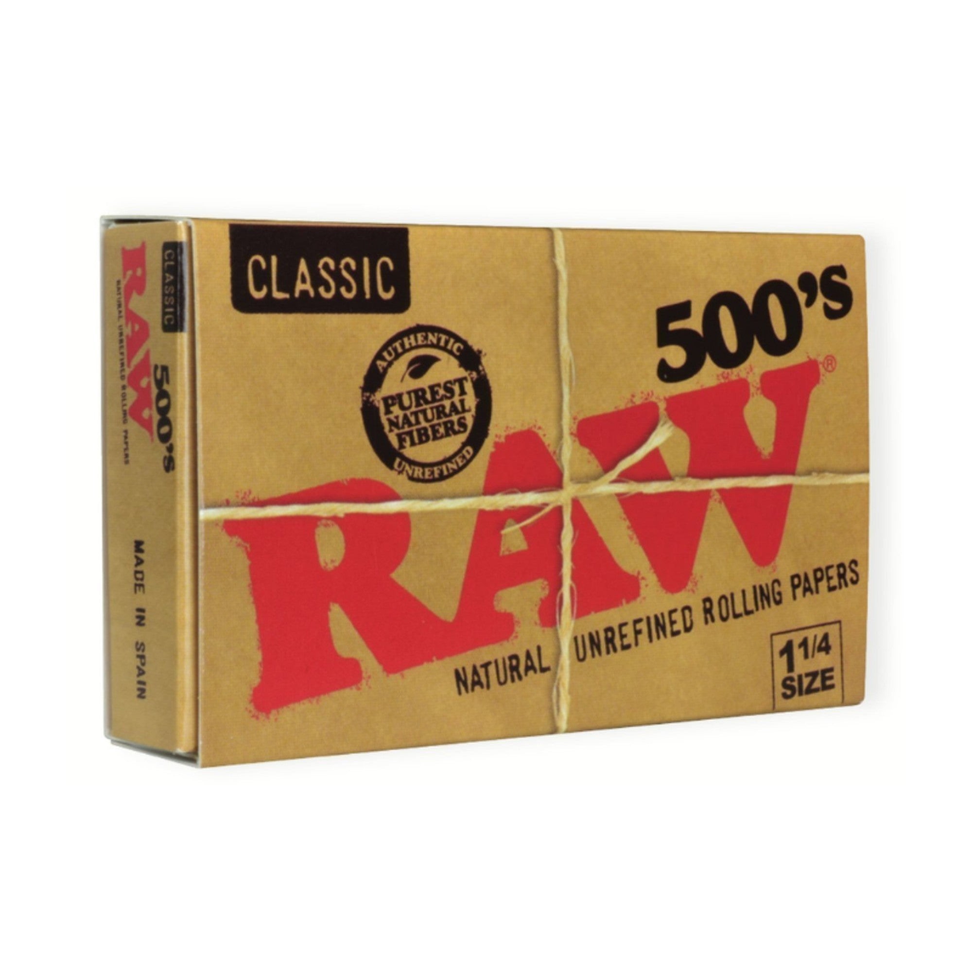 RAW 500s 1¼ Papers 20PK
