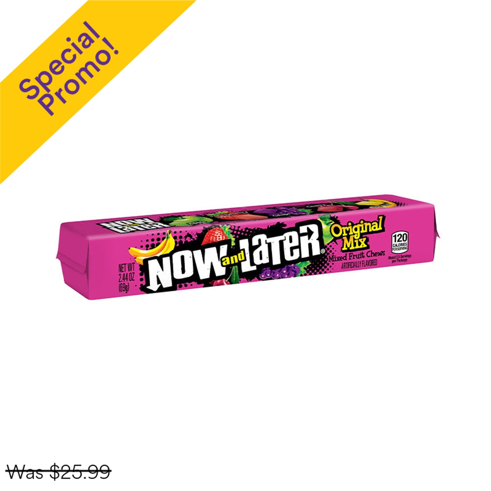Now & Later Original Mix 2.44OZ 24PK